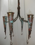 Nepenthes Copper Chandelier