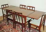 1960s Volnay Dining Table & Six Chairs – John Herbert / A Younger Ltd