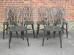  Set of 6 Webber Furniture Croydon Range Wheelback Dining Chairs